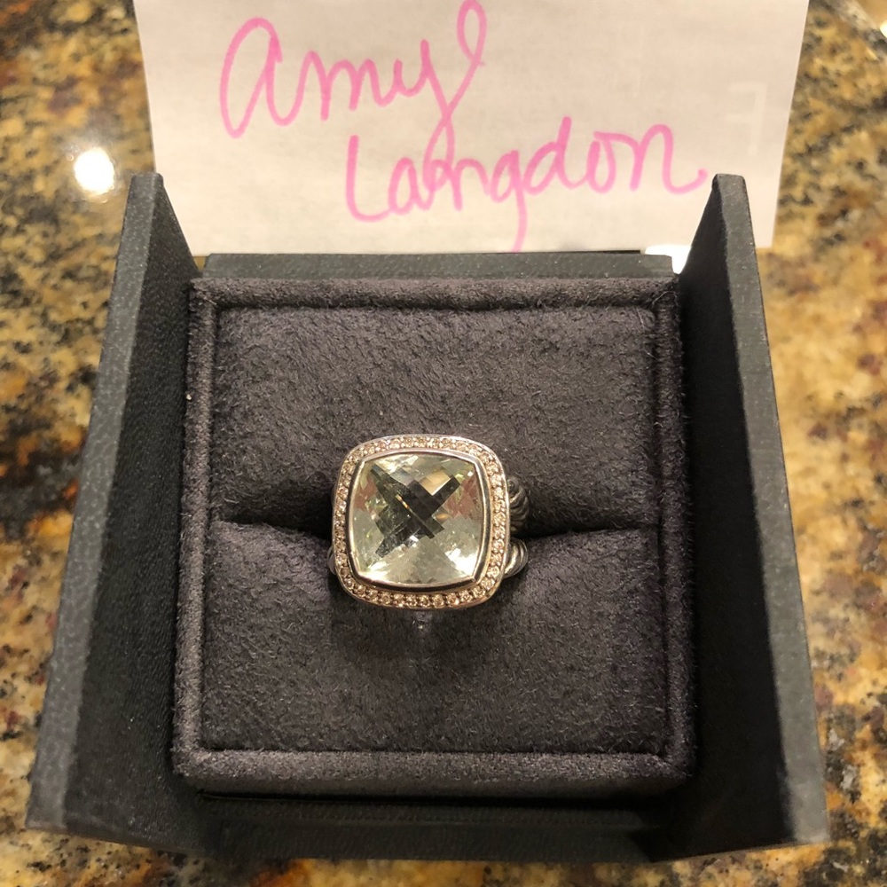 ❌SOLD LOCAL❌ DY Albion Prasolite Ring 7